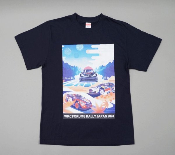 画像3: 2024キービジュアルTシャツ（ネイビー） (3)