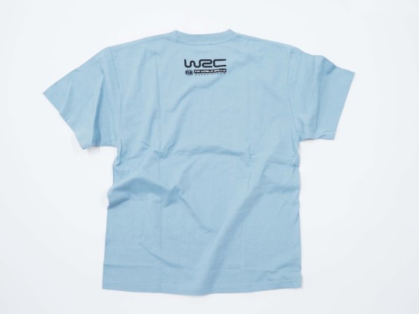 画像4: ラリージャパンロゴTシャツ（アシッドBLUE） (4)