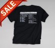 画像1: 2024SSリストTシャツ（黒） (1)