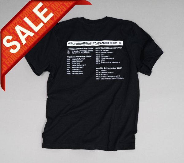 画像1: 2024SSリストTシャツ（黒） (1)