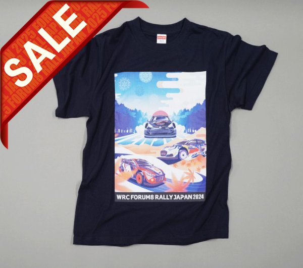 画像1: 2024キービジュアルTシャツ（ネイビー） (1)