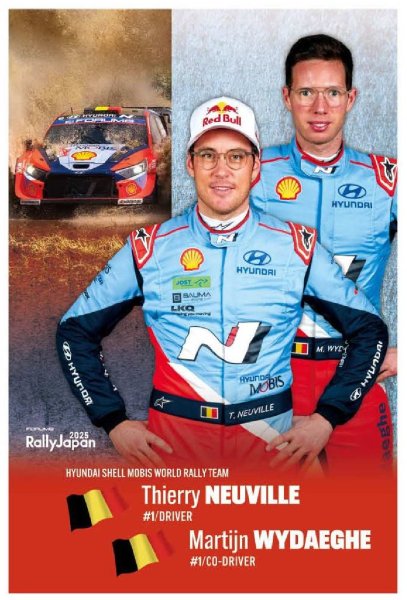 画像1: 【ティエリー・ヌービル/マーティン・ヴィーデガ】選手フォトスポットバナー (1)