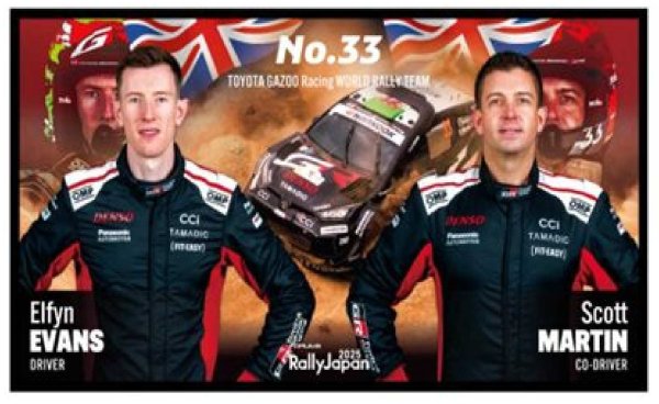 画像1: 　【エルフィン・エバンス/スコット・マーティン】横断幕 (1)