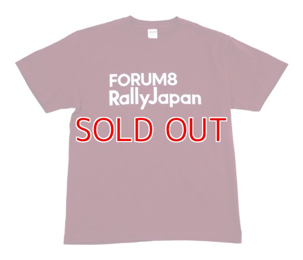 画像1: 26ラリージャパンロゴTシャツ　バーガンディ (1)
