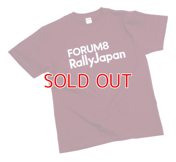画像2: 26ラリージャパンロゴTシャツ　バーガンディ (2)