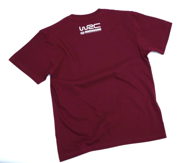 画像4: 26ラリージャパンロゴTシャツ　バーガンディ (4)