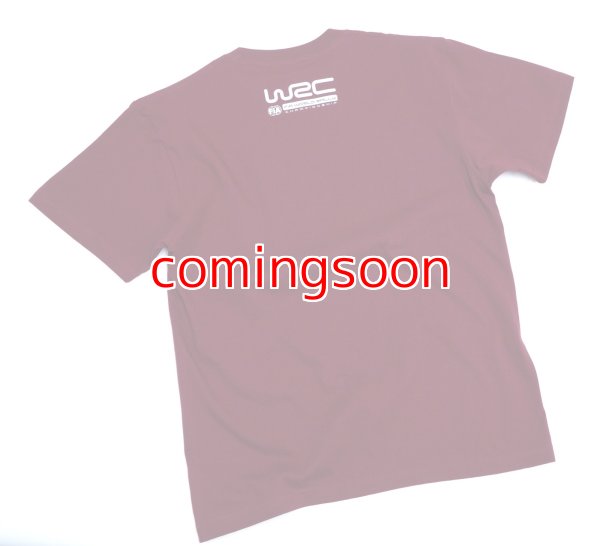 画像4: 2026ラリージャパンロゴTシャツ　バーガンディ (4)